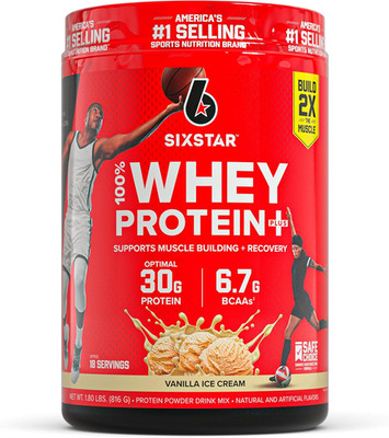 Whey Protein Powder plus - Muscle Building & Recovery Formula with Whey Isolate