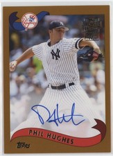 2020 Phil Hughes Topps Archives Fan Favorites Auto #FFA-PH (J53) $6 MAX SHIP