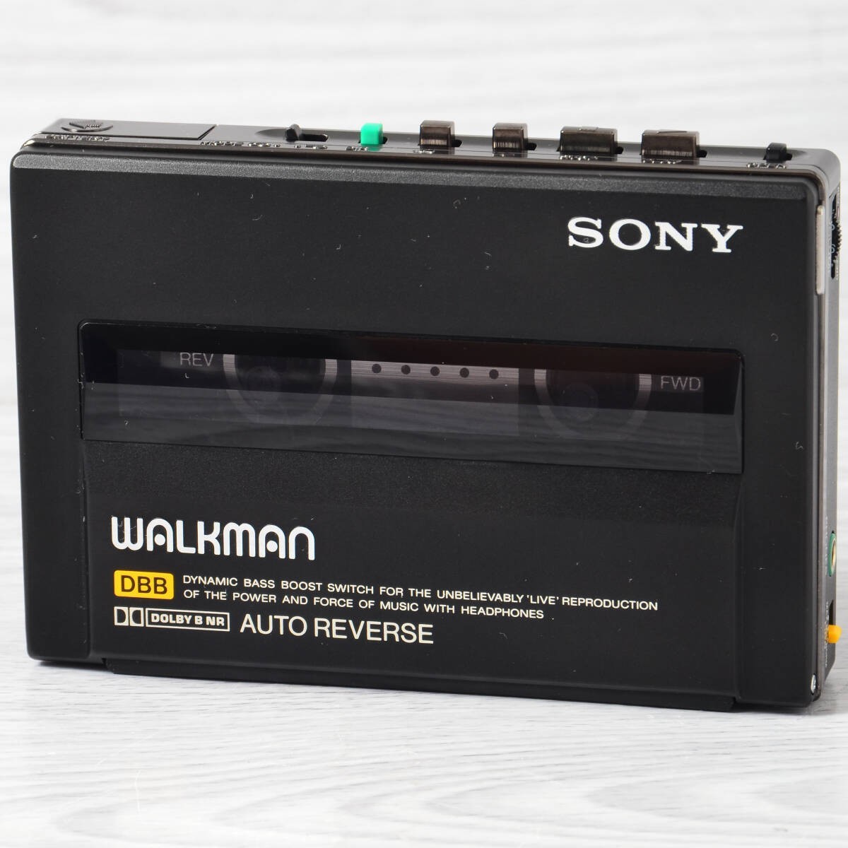 Sony Walkman WM-150 Cassette Player Black Portable Audio 1988