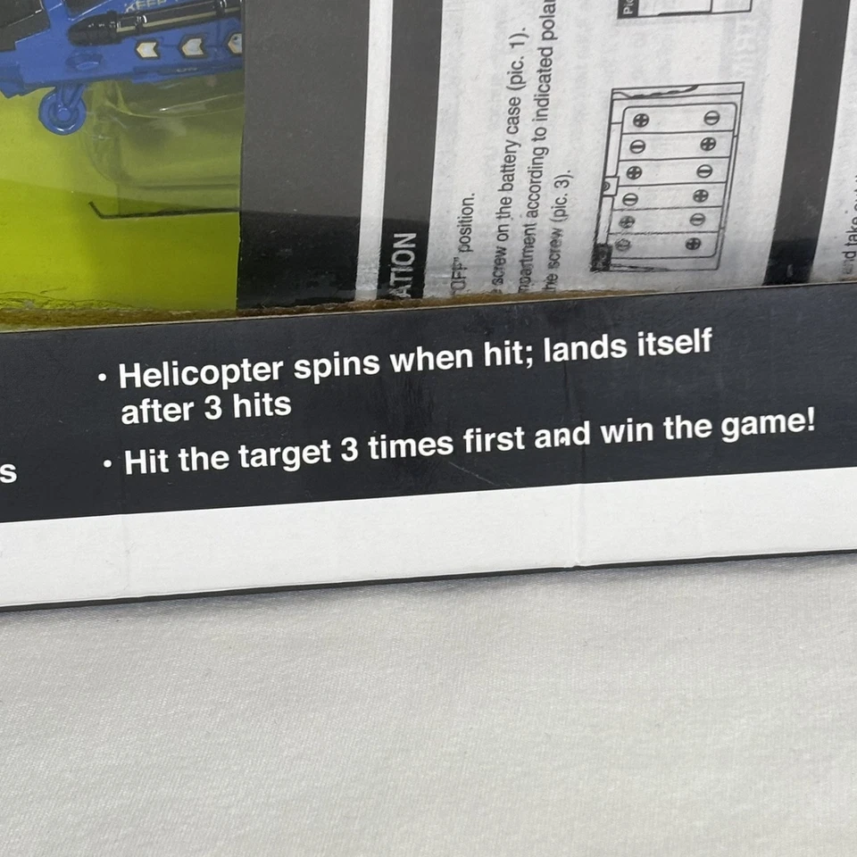 PROTOCOL Target Trak Interactive Battling Radio Controlled Helicopter W/Target - Image 3 of 4