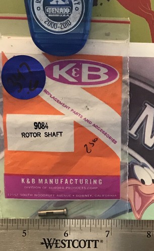 K & B 9084 Rotor Shaft NewInPackage USA Shipped - Picture 4 of 5