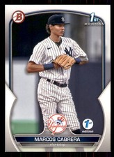 Marcos Cabrera 2023 Bowman 1st Edition #BPPF-46 New York Yankees Baseball Card