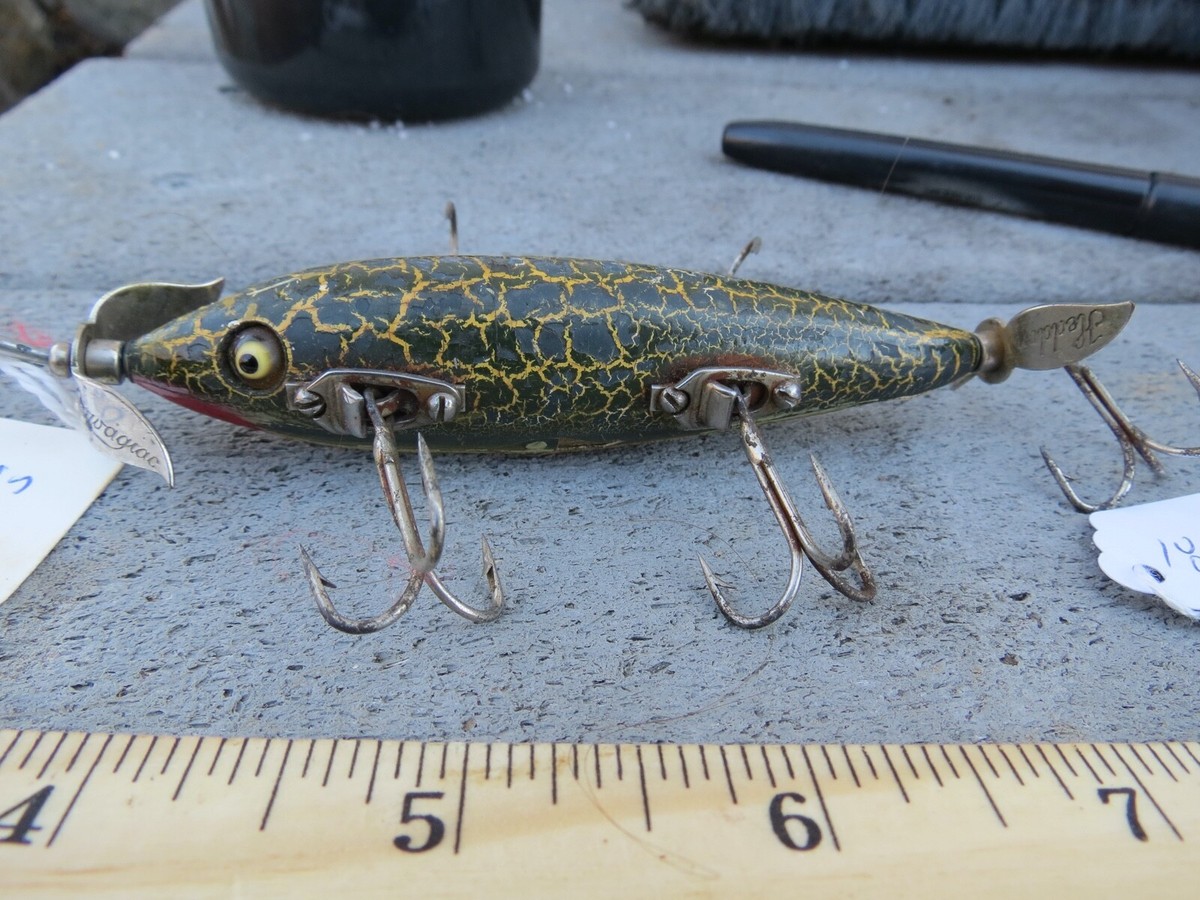 OLD Heddon 150 Dowagiac Under Water Minnow RB ヘドン ドワ OLD Heddon 150 Dowagiac Under Water Minnow RB ヘドン ドワ