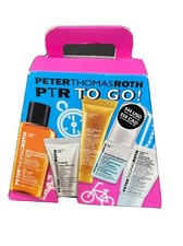 Peter Thomas Roth To Go Cleaning And Pealing Gel, Serum, Moisturizer 5 Set