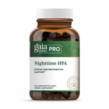 Nighttime HPA 120 Capsules Gaia Herbs
