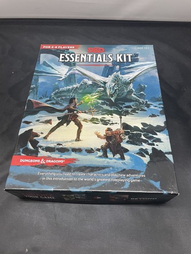 Wizards of the Coast Dungeons and Dragons RPG Essentials Kit - 70080000 Open Box - Picture 1 of 7