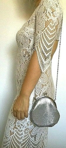 Women Evening Clutch Metal Mesh Purse Handbag for Party or Daily Use USA stock - Picture 39 of 44