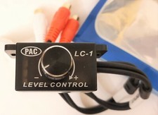 PAC LC-1 Remote Audio Level Controller RCA /-8dB to Amp Input Mount Screws New 