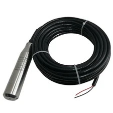 Submersible Level Transducer 10m Cable Level Transmitter Level Sensor 24-32VDC