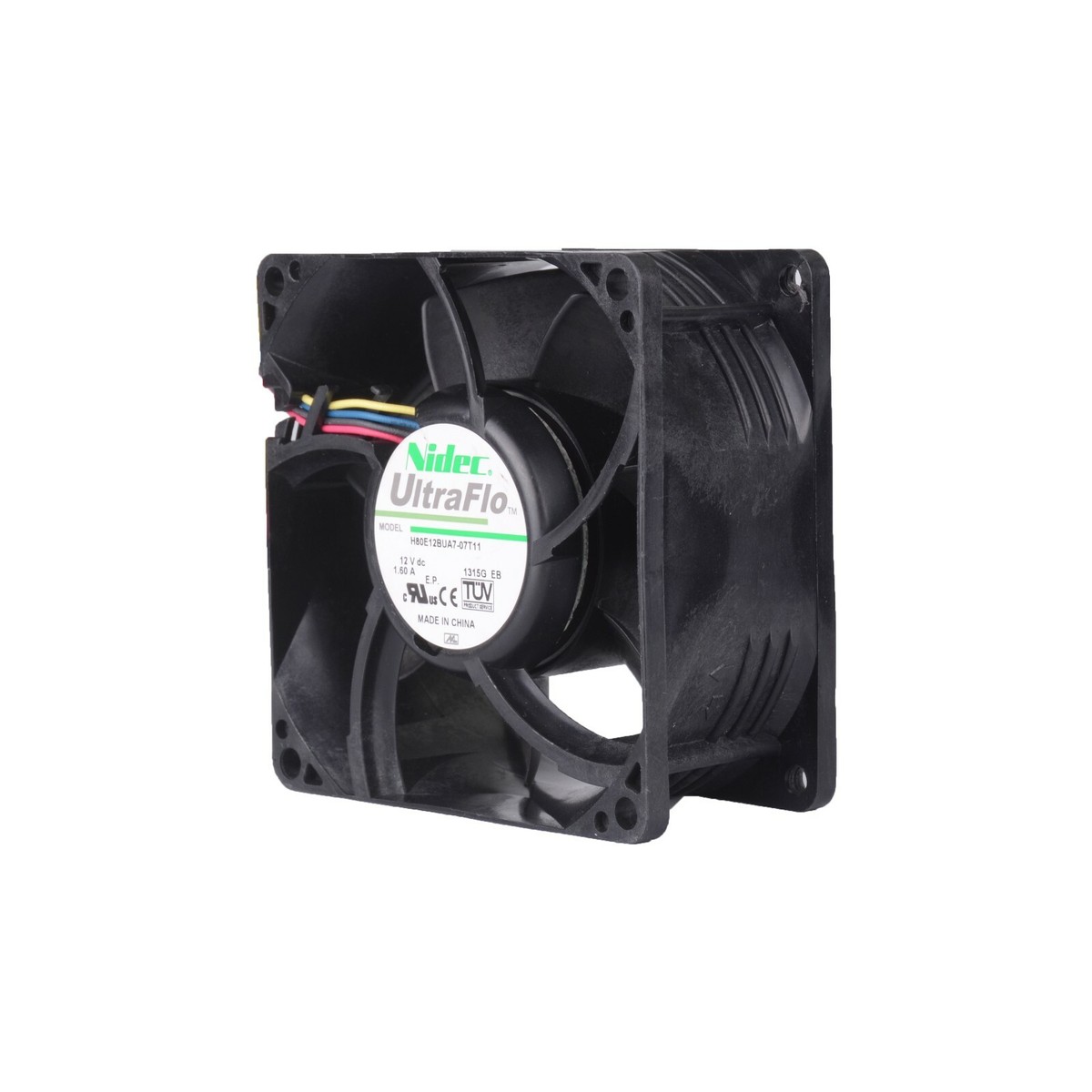 Nidec UltraFlo Fan V60E12BS1B5-07T11 4-pin PWM 12V 1.60A Cooling