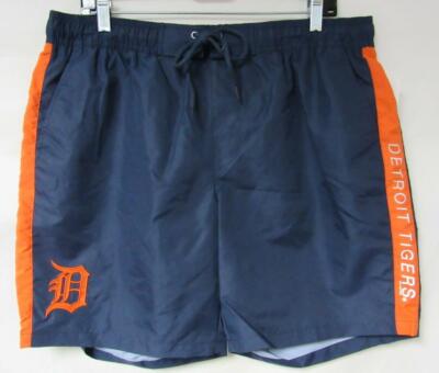 Detroit Tigers Men's Size Large Swim Trunks Board Shorts C1 1835