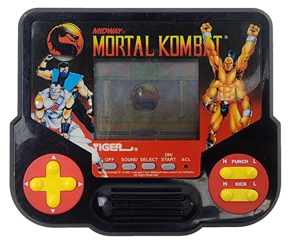 Mortal Kombat Handheld Midway Games Vintage Tiger Electronics 1988