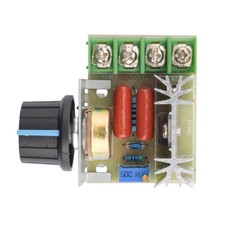 2Pcs 2000W 220V AC SCR Electric Voltage Regulator Motor Speed Control Controller