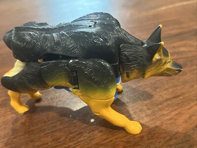 Vintage Hasbro Deluxe Beast Wars Transformers Maximal K-9 Dog No Tail 1997