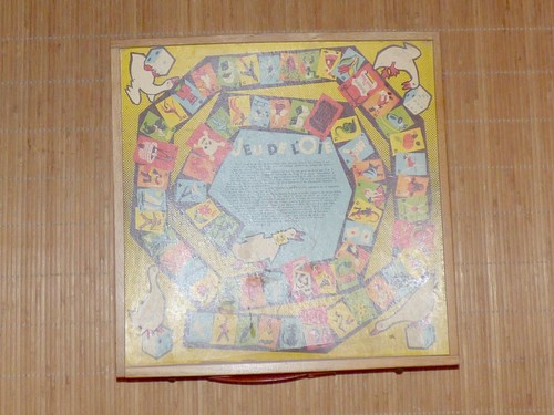 Malette de jeux de Société Vintage Jeu de l'Oie Jacquet Petits Chevaux Idée Déco - Photo 9/12