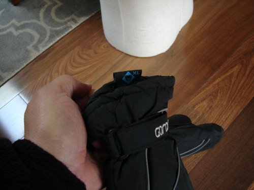 Gordini Kid's Children Enfants Snow Mitts Gloves Insulated Black Size XL - Picture 5 of 5