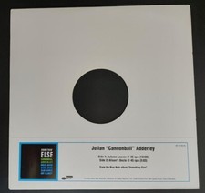 Cannonball Adderley: Somethin' Else: One 12" 45rpm LP 200g Nr. MINT 2 EXCERPTS