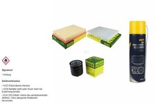 MANN-FILTER Filtersatz MANNOL Klimareiniger für Seat Leon 1.6 16V Toledo II