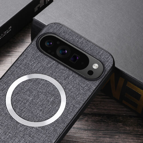 Funda magnética a prueba de golpes para teléfono Google Pixel 9 Pro XL 8 8A 7A TPU + nylon - Imagen 3 de 17