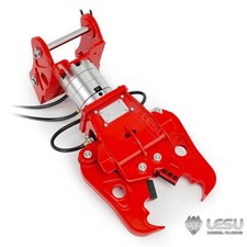 Morsetto di taglio idraulico girevole 270° in metallo per escavatore radiocomandato LESU Aoue C374F 1/14