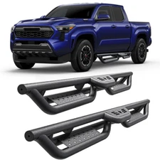 Running Boards for 2024-2026 Toyota Tacoma Double Cab Drop Side Steps Nerf Bars
