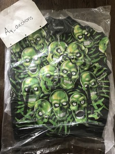 supreme skull leather jacket
