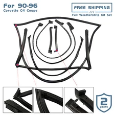 For 90-96 Chevy Corvette C4 5.7L Front Windshield Weatherstrip 9096GGW -- 6pcs