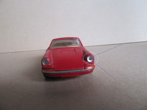 226M Kit Artisan Base Corgi Whizzwheels Porsche Targa 911S 1:43 Repaint - Picture 2 of 9