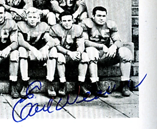 EARL WEAVER Несколько Подписанных Ежегодников Старшей Школы Коллекция Barry Halper - Изображение 4 из 4