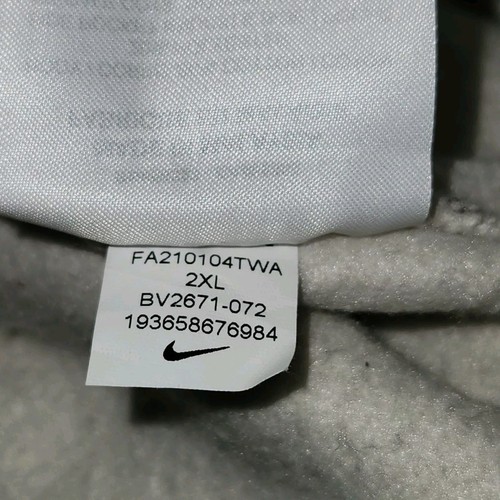 3XL Light Bone Nike Sportswear Club Fleece Hoodie & 2XL Fleece Jogger BV2654-072 - Picture 11 of 24
