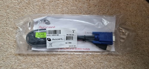 Câble adaptateur commutateur RJ45 module interface KVM Avocent AVRIQ-USB 520-291-507 - Photo 2/2
