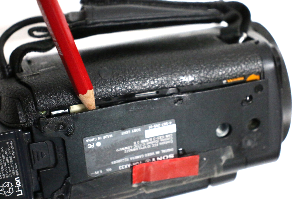 No.312 SONY 3MC-60B 3パック　バラ売り不可 Sony Handycam FDR-AX33 4K Digital Video Camera Recorder - FOR