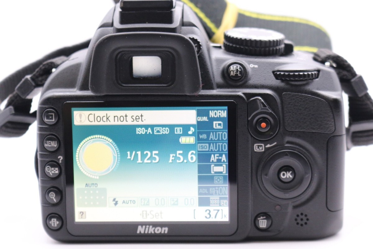 Nikon D3100 DSLR Camera Kit w/ 18-55mm VR Lens – Low Shutter Count