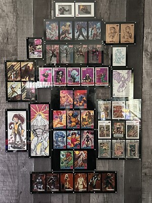 Custom 3 Card Pokemon TCG Heavy Duty Magnetic Trading Card Display Case w/  Stand