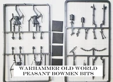 Warhammer Old World Bretonnia Peasant Bowmen Archers BITS BITZ Multi Listing
