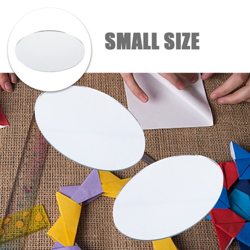 20 PCs kleine Spiegelblätter Ovale Spiegel basteln Spiegel DIY Make -up - Bild 2 von 12
