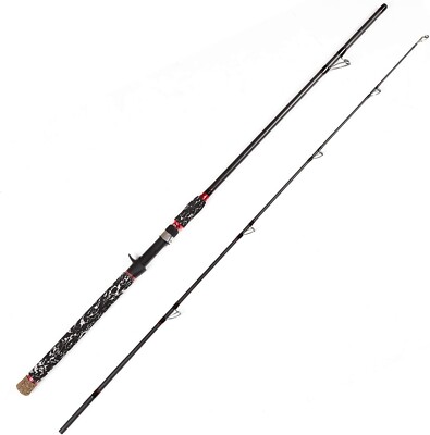 LurEra Catfish Casting Rod 2 Pieces Portable 7 Heavy Catfishing Rod |  eBay