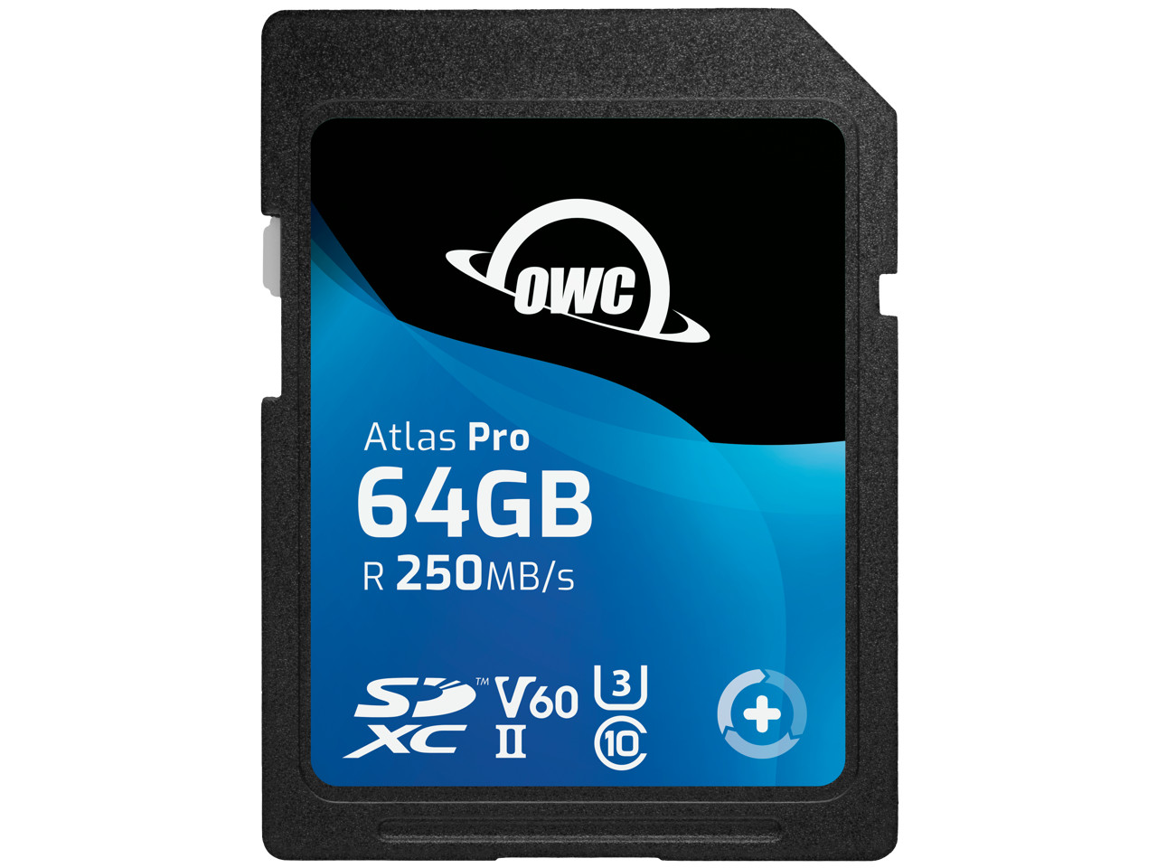 Карта памяти OWC Atlas Pro UHS-II объемом 64 ГБ SDXC Модель флэш-памяти OWCSDV60P00