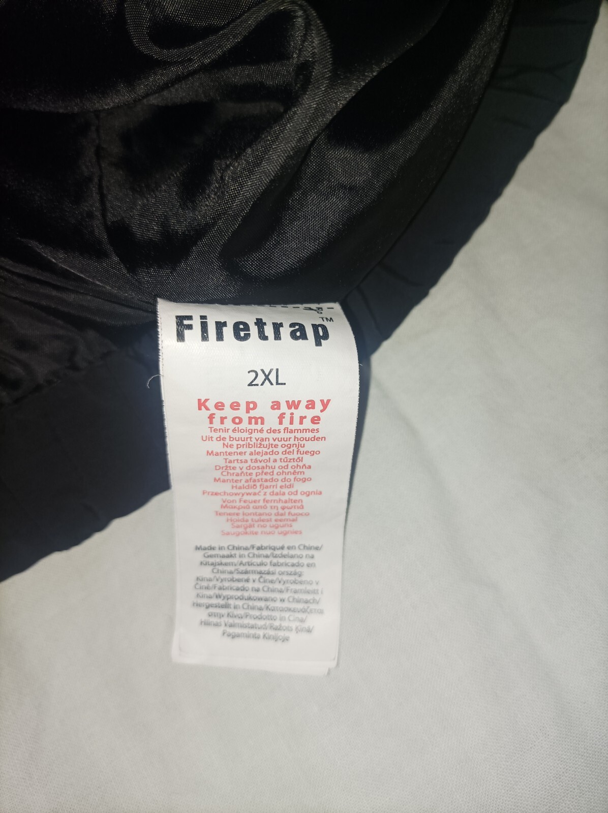 Black Firetrap 2XL Lightweight Jacket - image 7