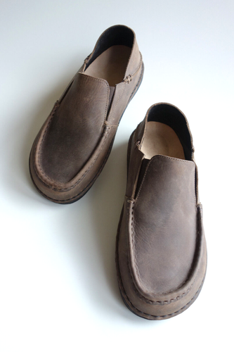 new BIRKENSTOCK oiled Leather Comfort Shoe Slipper DUMA darkbrown US7 EU38 UK5 N - Picture 3 of 17