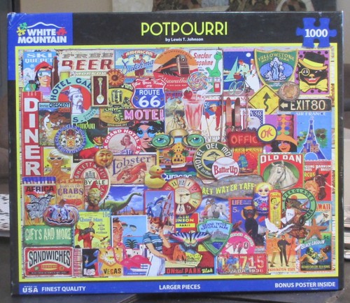 POTPOURRI - Completo - PUZZLE MONTAÑA BLANCO - Imagen 2 de 2