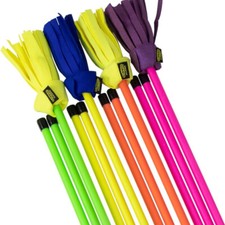 JD Neo Flower Sticks Set - Quality Devil Sticks Style Juggling Flowerstick Set