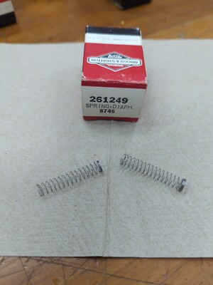 #ad QTY 4 Briggs and Stratton Spring Diaphragm 261249 $14.00