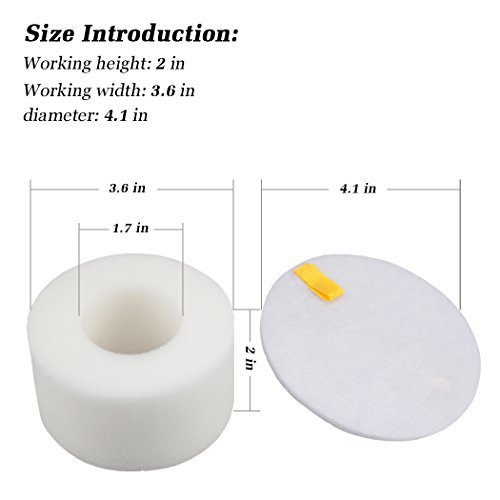 Set Filtri HEPA Per Aspirapolvere Shark NV650 E NV752 - Include Filtro - Foto 3