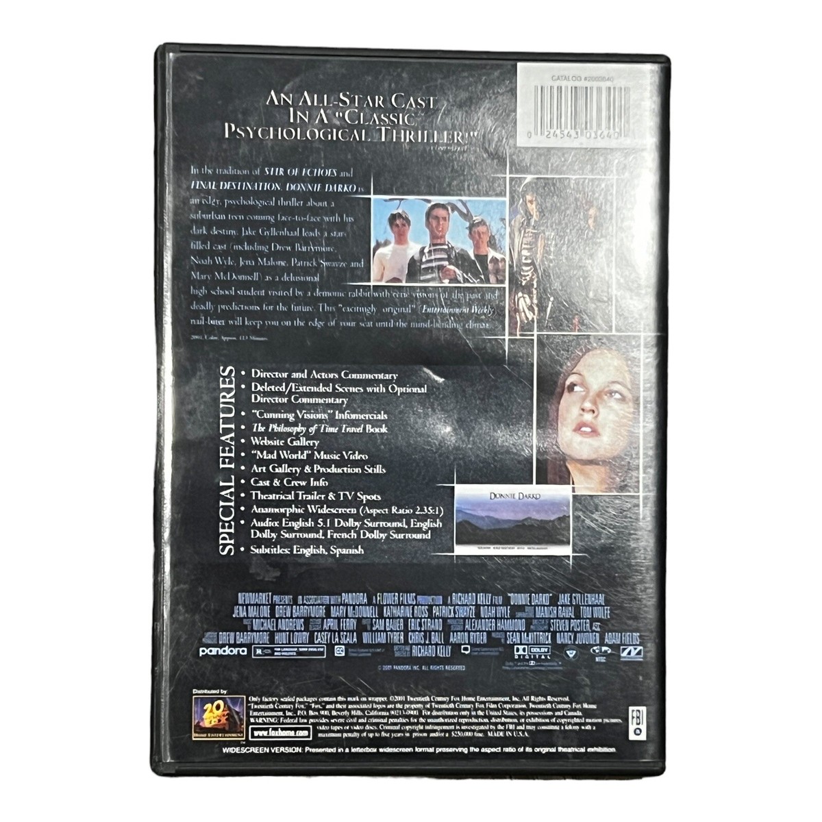 Donnie Darko (DVD, 2002) 24543036401| eBay