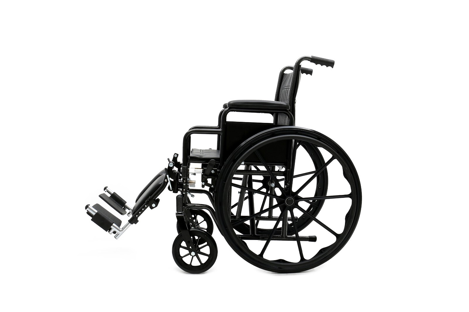 Hecare heavy duty Bariatric Self propel wheelchair with Detachable Arm