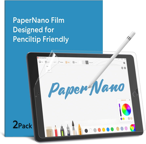2 Pack Paperfeel Screen Protector Compatible with Ipad 9/8/7 (10.2 Inch, 2021/20 - Bild 9 von 12