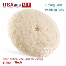 Heavy Cutting Wool Pad For Double Sided Cutting Buffing Polishing Pad 58-11 Heavy Cutting Wool Pad For Double Sided Cutting Buffing Polishing Pad 58-11
