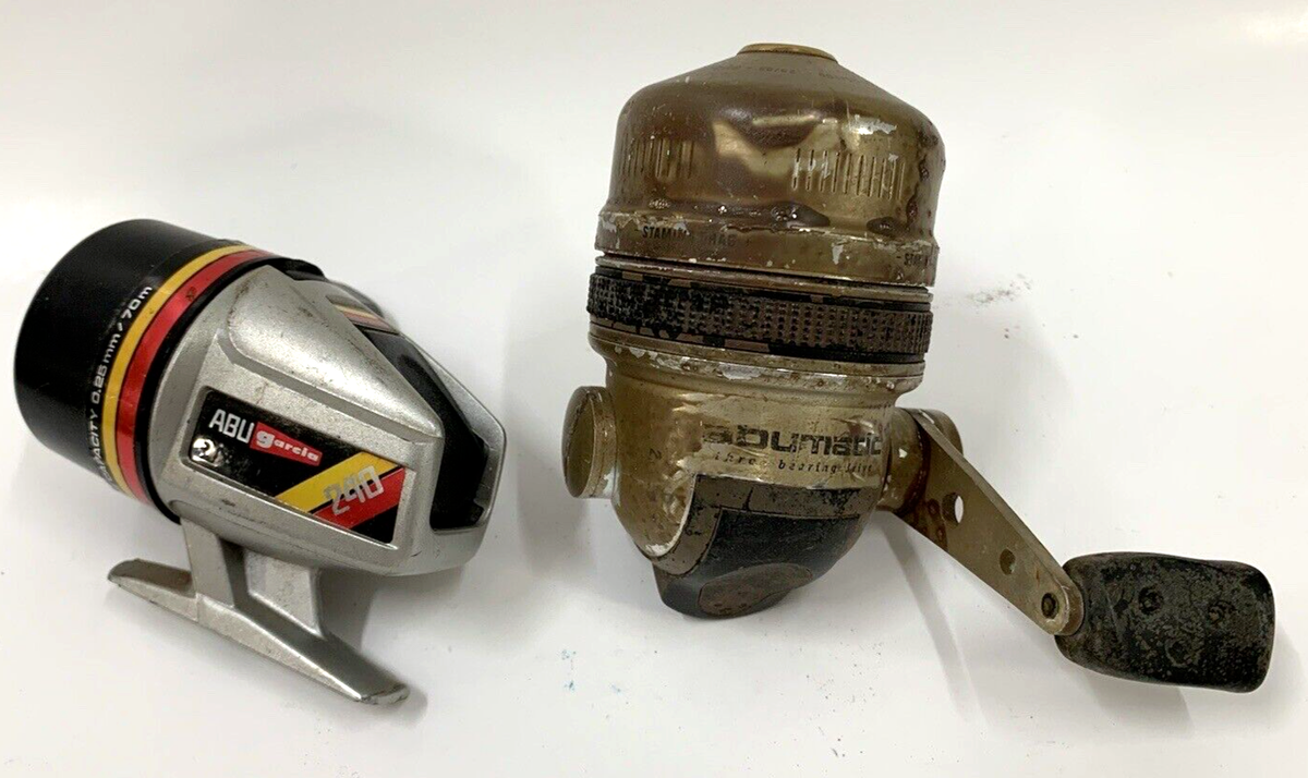 2 Abu Garcia Abumatic Model 176 ? and 240 Fishing Reels | eBay