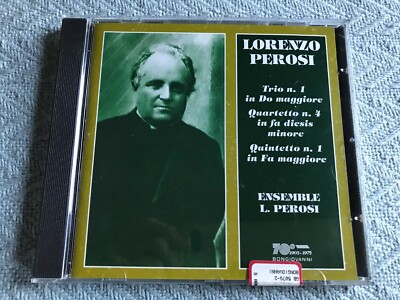 PEROSI: String Quintet 1 & 4 / Piano Quintet 1 by Ensemble L. Perosi (CD, 1998)